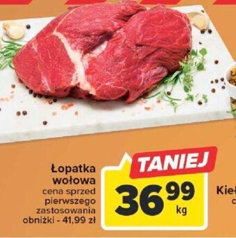Carrefour Łopatka wołowa oferta