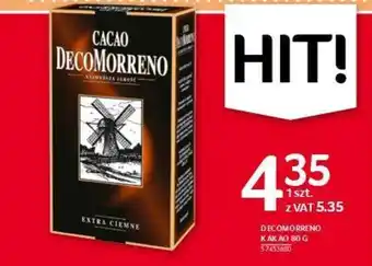 Selgros Decomorreno kakao 80g oferta