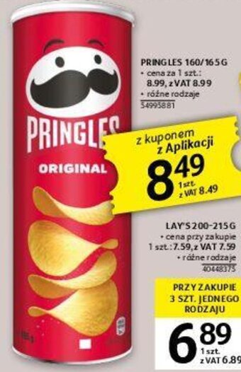 Selgros Pringles 160/165g oferta