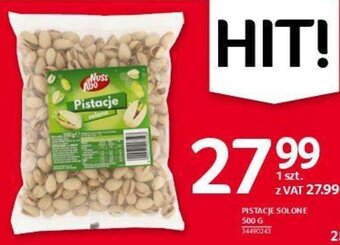 Selgros Pistacje solone 500g oferta