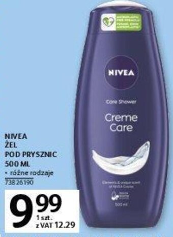 Selgros Nivea Żel pod prysznic 500ml oferta