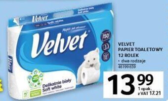 Selgros Velvet Papier toaletowy 12 rolek oferta