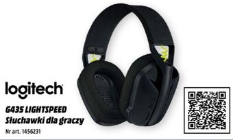 Logitech G435 LIGHTSPEED Słuchawki dla graczy