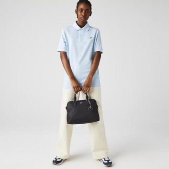 Lacoste Lacoste damska miejska torebka typu bugatti o klasycznym kroju obszyta płótnem typu pika oferta