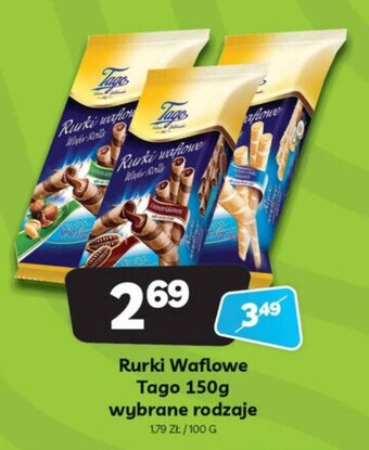 Rurki Waflowe Tago 150g