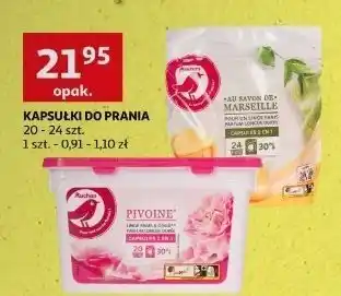 Auchan Kapsułki do prania pivoine auchan różnorodne (logo czerwone) oferta