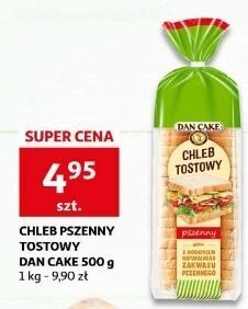 Auchan Chleb tostowy pszenny dan cake oferta