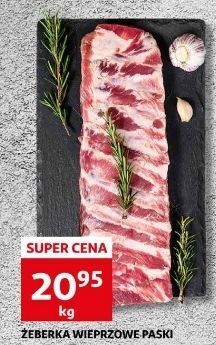 Auchan Żeberka wieprzowe paski oferta