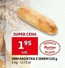 Auchan Mini bagietka z serem auchan oferta