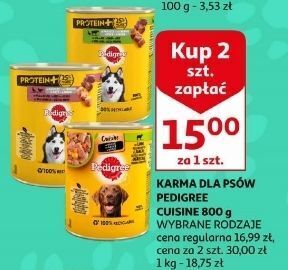 Karma dla psa wołowina pedigree