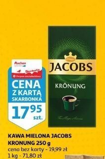 Auchan Kawa jacobs kronung oferta