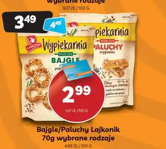 Delfin Bajgle, paluchy Lajkonik 70g oferta