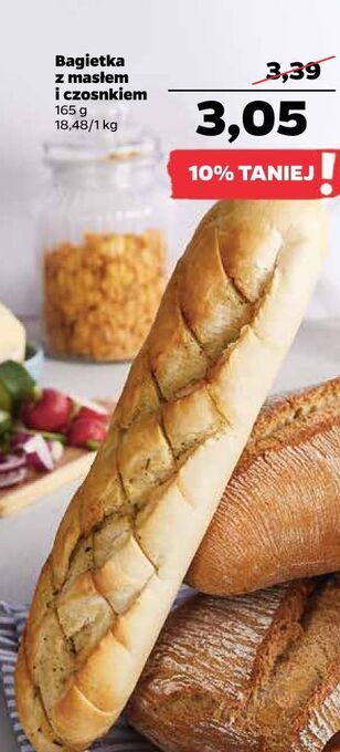 Netto Bagietka z masłem czosnkowym oferta