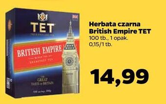 Netto Herbata tet british empire oferta