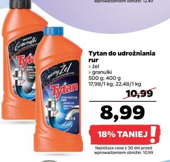 Netto Żel do rur tytan oferta