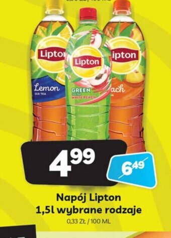 Delfin Napój Lipton 1,5l oferta