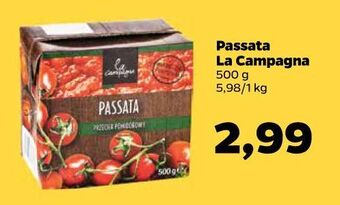 Netto Passata przecier pomidorowy la campagna oferta