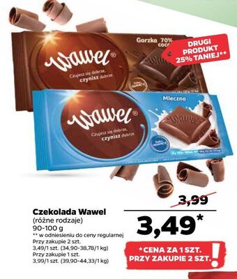 Netto Czekolada mleczna wawel oferta