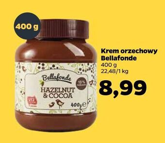 Netto Krem do smarowania z orzechami laskowymi i kakao bellafonde oferta