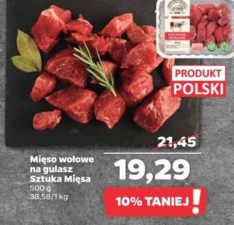 Netto Gulasz wołowy sztuka mięsa oferta