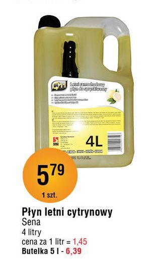 E.Leclerc Płyn do spryskiwaczy letni cytrynowy q11 oferta