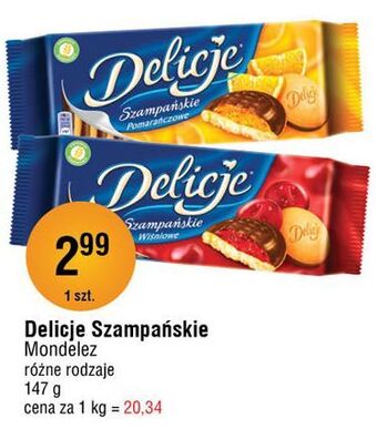 E.Leclerc Ciastka z galaretką pomarańczową delicje szampańskie oferta