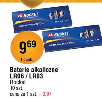 E.Leclerc Baterie aaa/lr03 rocket alkaline oferta