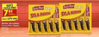 Biedronka Wafelki dla rodziny Prince Polo Cassic oferta