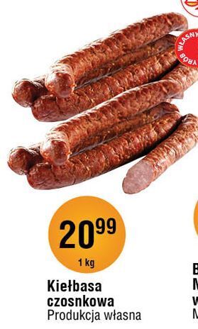 E.Leclerc Kiełbasa czosnkowa nasza wędzarnia e.leclerc oferta