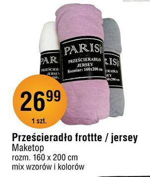 E.Leclerc Prześcieradło frotte 160 x 200 cm oferta