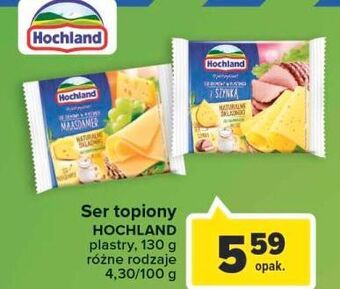 Carrefour Ser topiony maasdamer hochland oferta