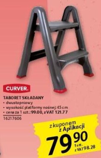 Selgros Curver Taboret składany oferta