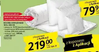 Selgros Kołdra dziki jedwab 160x200cm oferta