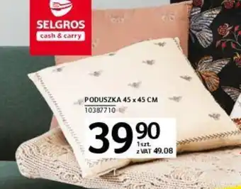 Selgros Poduszka 45x45cm oferta