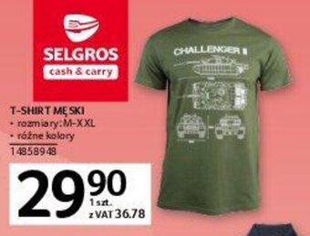 T-shirt męski