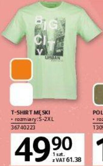 T-shirt męski
