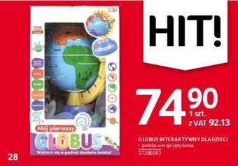Selgros Globus interaktywny dla dzieci oferta