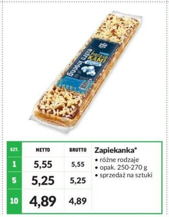 Makro Zapiekanka 250-270g oferta