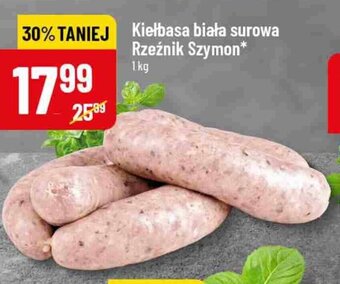 Polomarket Rzeźnik Szymon Kiełbasa biała surowa 1kg oferta
