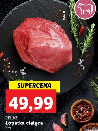 Lidl Deluxe Łopatka cielęca 1kg oferta