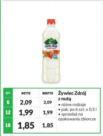 Żywiec Zdrój z nutą 0,5l
