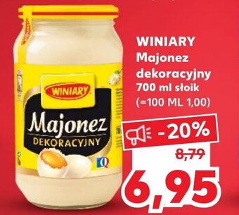Kaufland Majonez dekoracyjny Winiary 700ml oferta