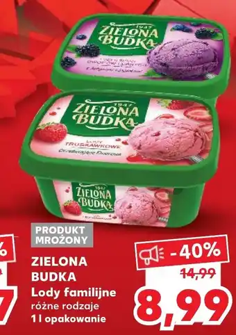 Kaufland Zielona Budka Lody familijne oferta