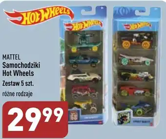 ALDI Mattel Samochodziki Hot Wheels 5szt. oferta