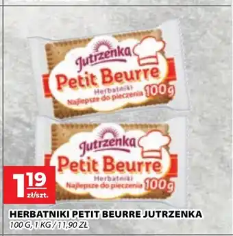 Top Market Jutrzenka Herbatniki petit beurre 100g oferta