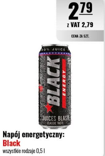 Eurocash Black Napój energetyczny 0,5l oferta