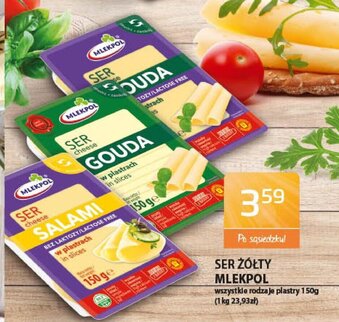 ABC Ser żółty Mlekpol 150g oferta