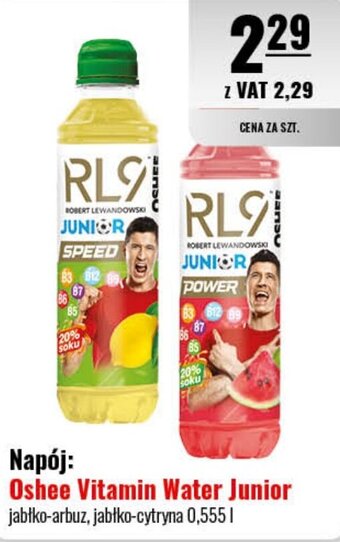 Eurocash Oshee Vitamin Water Junior 0,555l oferta
