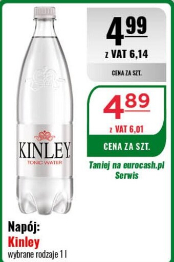 Eurocash Kinley Napój 1l oferta