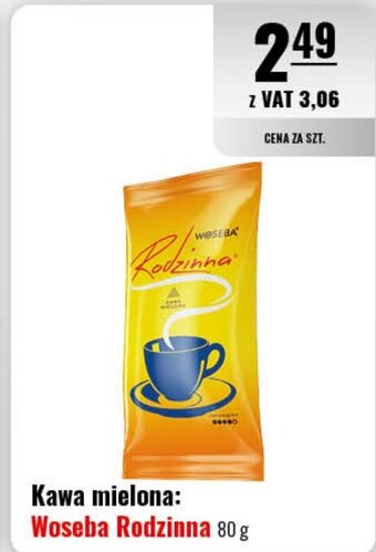 Eurocash Woseba Rodzinna Kawa mielona 80g oferta
